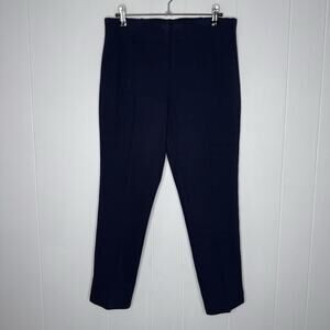 Chico’s Women’s Perfect Fit Juliet Ankle Pant Navy Blue Size 0.5 Small/6